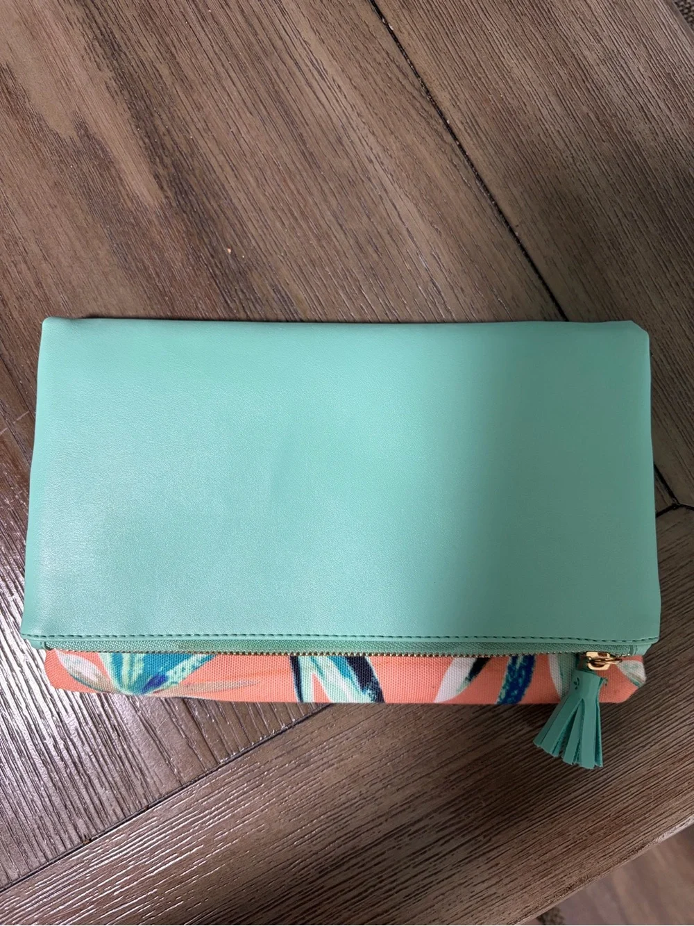 Rachel Pally tropical clutch